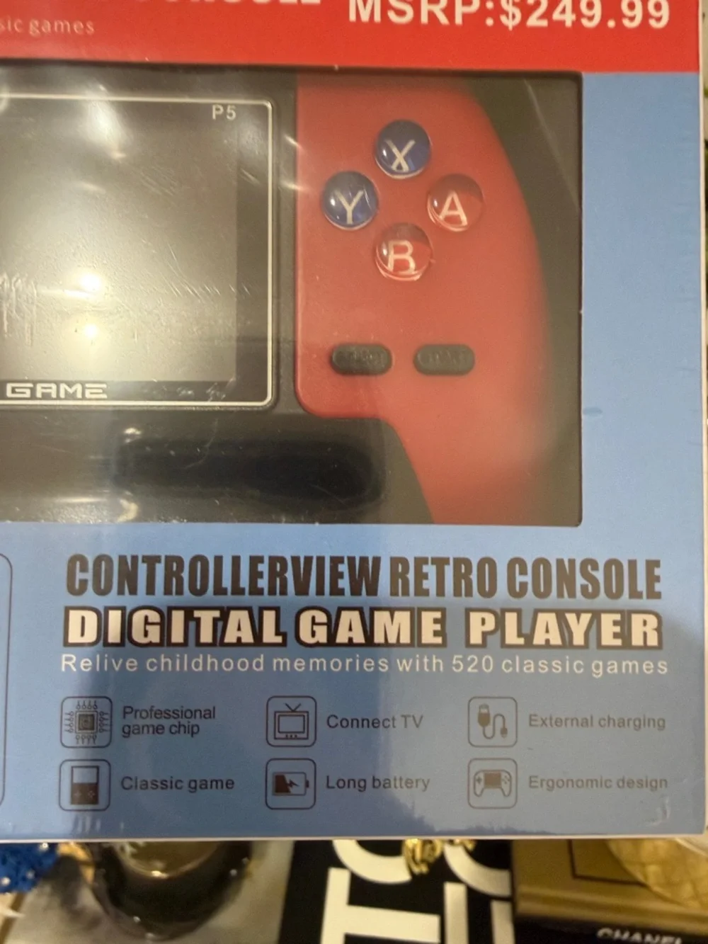 Portable Game Console with 3.5